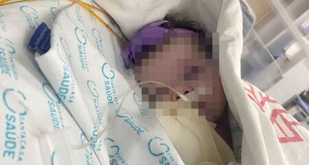 A vida tem pressa: pequenina aguarda cirurgia cardíaca de urgência
