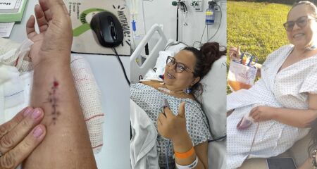 Ovanilce faz quest&atilde;o de deixar claro a gratid&atilde;o que sente pela fam&iacute;lia e pelos profissionais que a atenderam