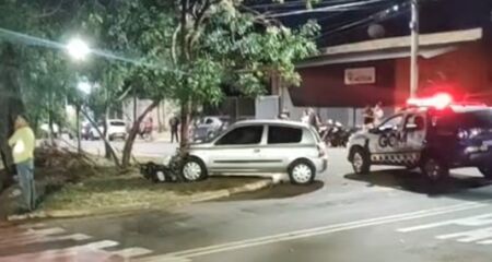 Vítima foi arremessada a cerca de 35 metros do ponto da colisão