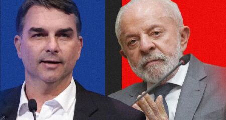 Flávio e Lula tecnicamente empatados
