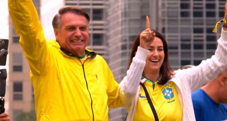 A candidata a deputada estadual defendeu a liberdade e afirmou que o Brasil deveria ser uma "nação livre"