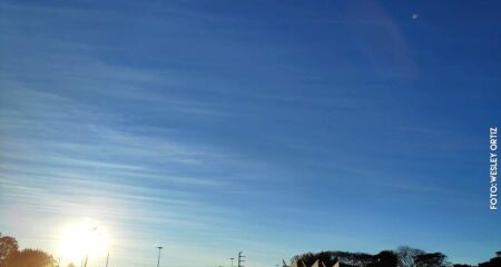 Este sábado será de calor intenso e ensolarado em quase todo o estado