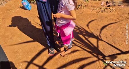 A criança estava sob os cuidados de um lar temporário e a mãe não retornou no tempo estipulado para buscá-la