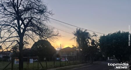 O dia deve permanecer com sol e variação de nebulosidade e temperaturas amenas em todo o Estado