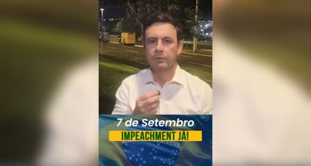 André Salineiro (PL) detalhou que o ato será realizado no dia 7 de setembro, às 16h, nos altos da Avenida Afonso Pena