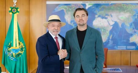 Ativista da causa ambiental, o ator Leonardo DiCaprio est&aacute; no Brasil para conhecer iniciativas de preserva&ccedil;&atilde;o do meio ambiente 