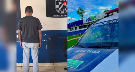Equipe encontrou o homem na varanda da resid&ecirc;ncia