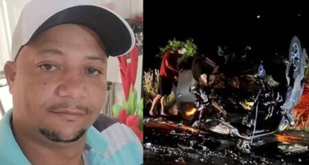 Adriano Ribeiro de Souza, de 40 anos, teria invadido a pista contrária antes do acidente
