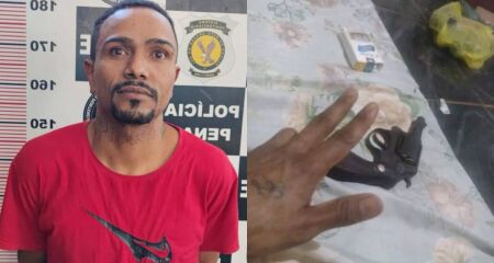 Dionatan Ribeiro de Souza, o 'Coringa', acumulava nove registros policiais em Sidrolândia entre 2022 e 2026