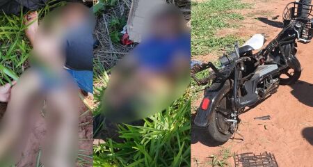 Homem ficou em estado gravíssimo e menina de 2 anos foi socorrida após moto elétrica ser atingida na rodovia