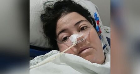 Aglaupy Aline segue internada no CTI da Santa Casa e fam&iacute;lia enfrenta gastos para acompanhar tratamento