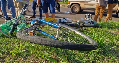 O pai do ciclista contou aos socorristas que o filho seria usuário de drogas e estaria alcoolizado no momento do acidente