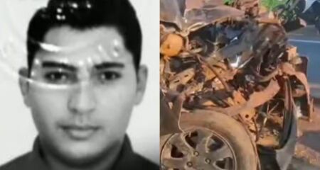 José Gerlanio Gomes Ribeiro não resistiu aos ferimentos e morreu ainda no local