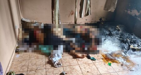 Vitória Gabriela e Ellen Vitóriateriam sido esfaqueadas antes de colchões serem incendiados dentro da casa