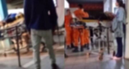 Testemunha chegou carregar paciente no colo para ajudar a família