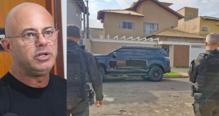Policiais fizeram buscas na residência de Hoffman D'Ávila Cândido e Souza, apreenderam celular e computador, mas não o localizaram; câmeras de segurança da vizinhança são procuradas
