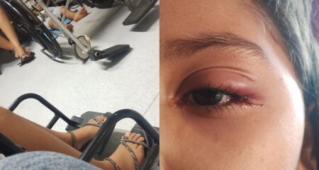 Além da demora no atendimento, não há macas e pacientes imploram por cadeiras