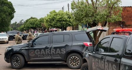 Ação da Polícia Civil mira organização criminosa suspeita de envolvimento com tráfico de drogas e assassinatos