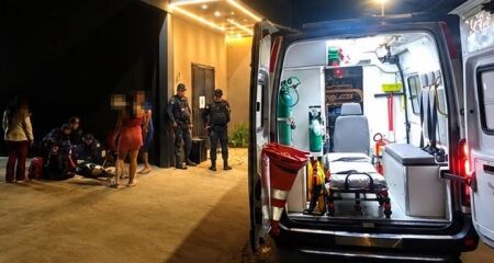Vítima foi atingida de raspão na cabeça e teve os pulmões perfurados