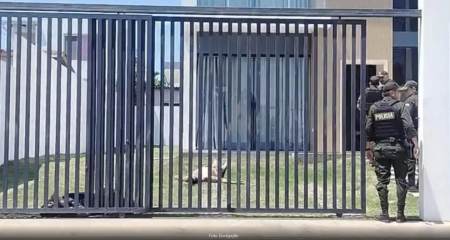 Criminosos encapuzados invadiram residência, mataram as vítimas a tiros e roubaram carro de vizinho para fugir