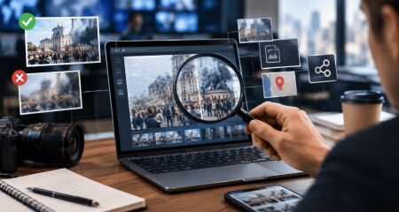 Descubra as razões por trás da disseminação desenfreada de desinformação digital por meio de imagens e métodos práticos para verificar a autenticidade de imagens virais.