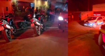 Suspeito foi preso ao bater o carro enquanto fugia pela Rua Brilhante 