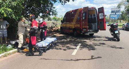 A irmã da vítima foi a responsável por prestar socorro ao homem