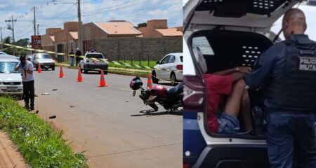 Moradores relatam que motociclistas empinavam motos antes de atingir idosa 