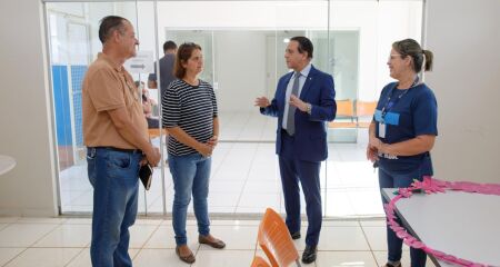 Deputado visitou unidade nesta quinta-feira (8) e disse que pretende percorrer outros postos de saúde de Campo Grande para identificar demandas