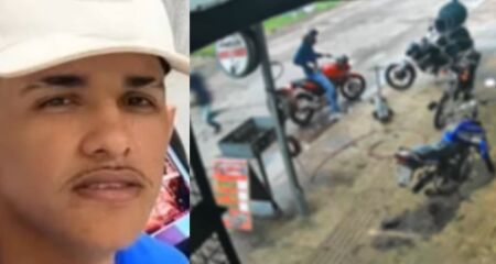 Homens chegaram ao local efetuando disparos diretamente contra a vítima