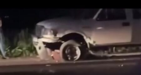 O homem teria sido atingido por uma carreta que seguia pela pista