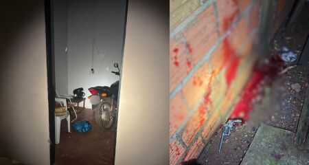 Segundo a PM, suspeito apontou arma contra policiais do Batalhão de Choque