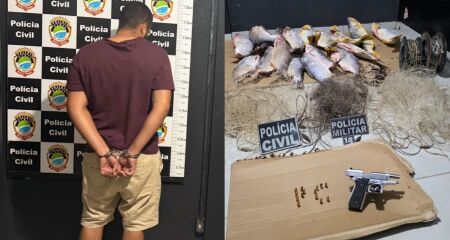 Homem de 32 anos estava em liberdade condicional e foi detido em Lagoa Bonita, distrito de Deodápolis