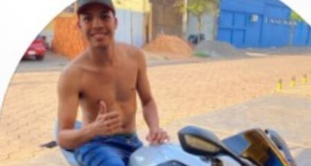 Gian Marcelo, de 27 anos, foi atingido nas costas ao tentar fugir dos criminosos