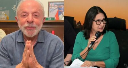 Ao compartilhar o v&iacute;deo, Luiza convocou os seguidores a votarem no n&uacute;mero 13 e fez cr&iacute;ticas &agrave; Adriane Lopes