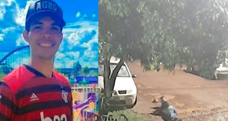 Gian foi surpreendido por bandidos encapuzados no Los Angeles na sexta-feira (16)