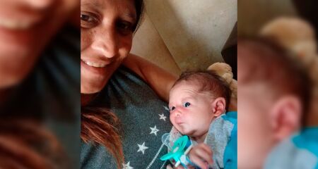 Manoel nasceu na UPA Moreninhas, depois que a mãe procurou atendimento com fortes dores