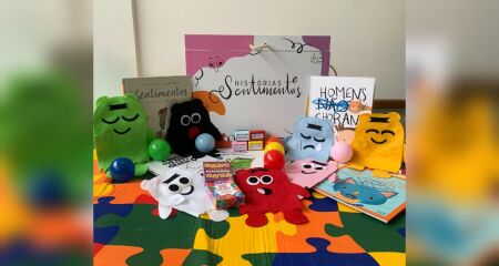 Menino do 4º ano do ensino fundamental compartilhou o que aprendeu com obra do projeto Histórias e Sentimentos, que incentiva a alfabetização afetiva por meio da literatura