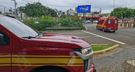 Estrangeiro foi encontrado no cruzamento com a Avenida Ernesto Geisel e encaminhado a um CAPS com apoio do Corpo de Bombeiros e da Assistência Social