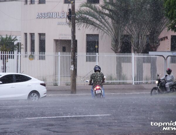 Chuva em Campo Grande