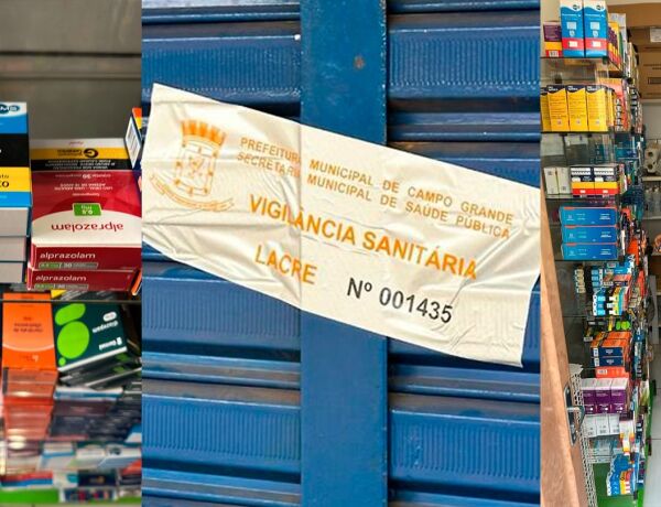 Farmac&ecirc;utico foi preso por armazenar psicotr&oacute;picos e antibi&oacute;ticos em banheiro desativado