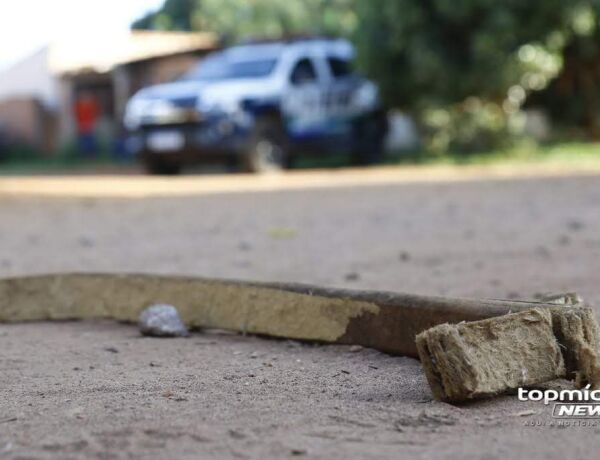 Mulher tentou bater na ex-sogra de 73 anos, mas foi atingida com uma paulada