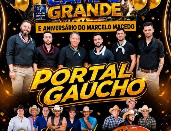 Festa no dia 25 de agosto ter&aacute; Chama Campeira, Eco do Pantanal e Portal Ga&uacute;cho
