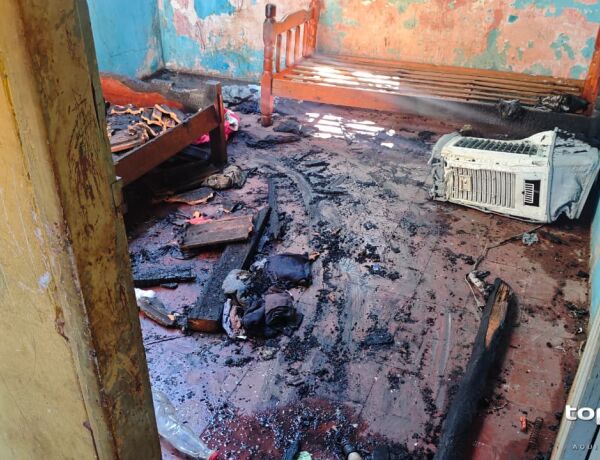 Brincadeira de crian&ccedil;a espalhou fogo por tr&ecirc;s c&ocirc;modos