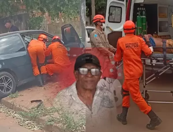 Raimundo Jos&eacute; da Silva ficou preso dentro do ve&iacute;culo ap&oacute;s acidente ocorrido em agosto