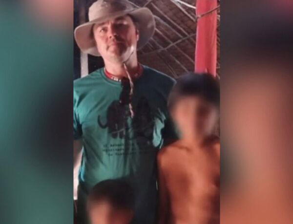 Ator est&aacute; hospedado na Caiman, em Miranda, ap&oacute;s visitar Mato Grosso e se encontrar com o cacique Raoni