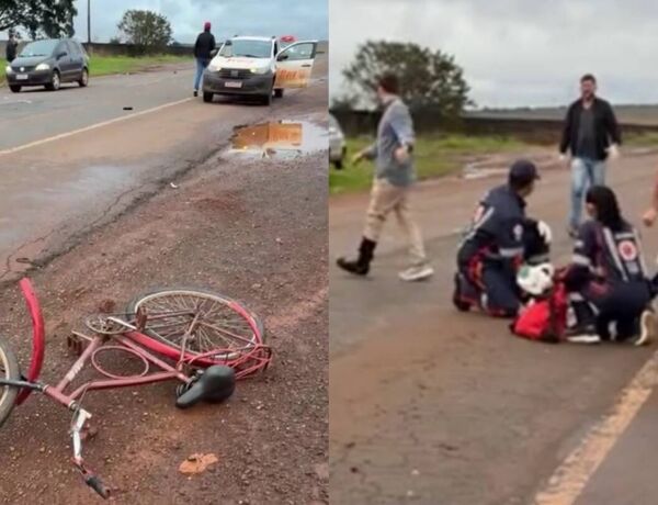 V&iacute;tima morreu ainda no local do acidente