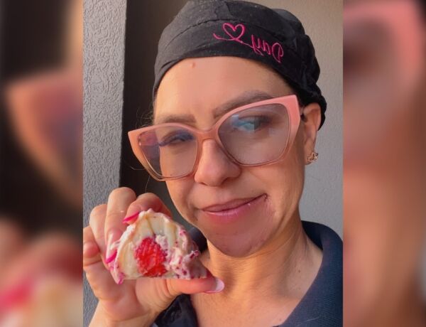 Atenta &agrave;s novidades, Dayana gosta de testar novas receitas e se encantou com o 'novo morango do amor'