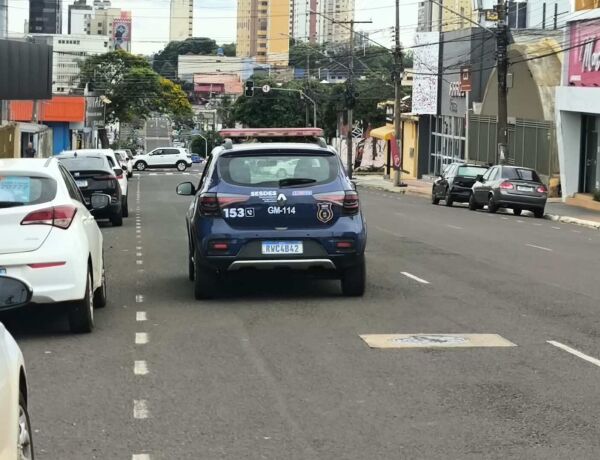 Suspeito foi abordado pela Guarda Municipal ap&oacute;s ser visto mexendo em ve&iacute;culo estacionado