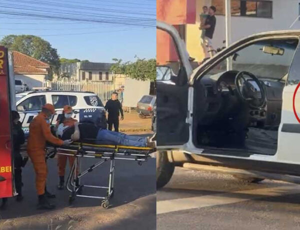 Suspeito interceptou o carro e atirou contra a v&iacute;tima; pol&iacute;cia apreendeu arsenal na caminhonete do atirador
